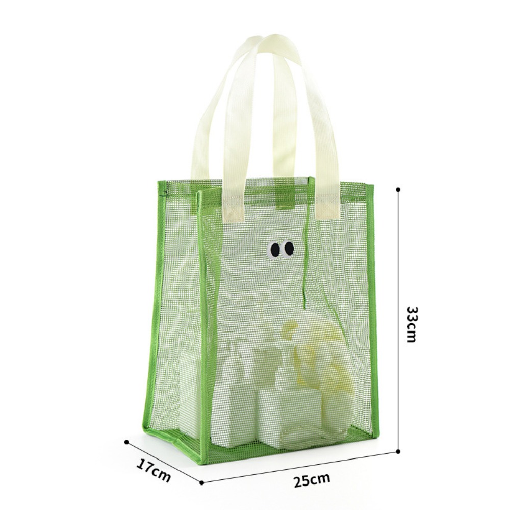 Large Capacity Mesh Fabric Sum - Tote Bag Beach ulasan dan harga