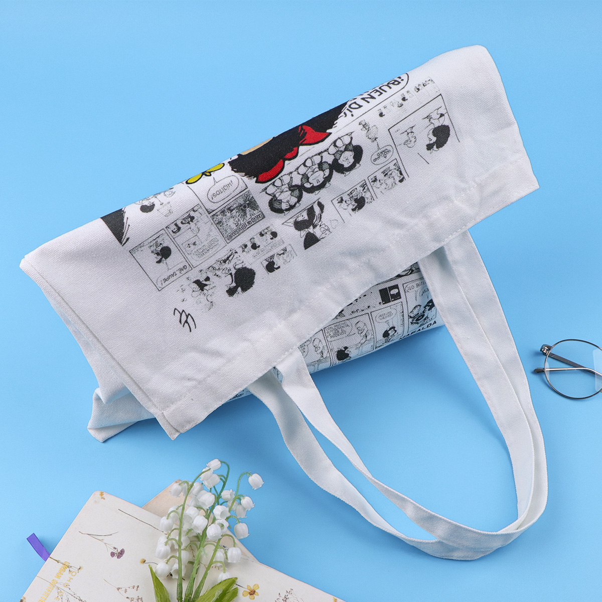 Fashion Canvas Tote Bag Women  - Tote Bag Beach ulasan dan harga