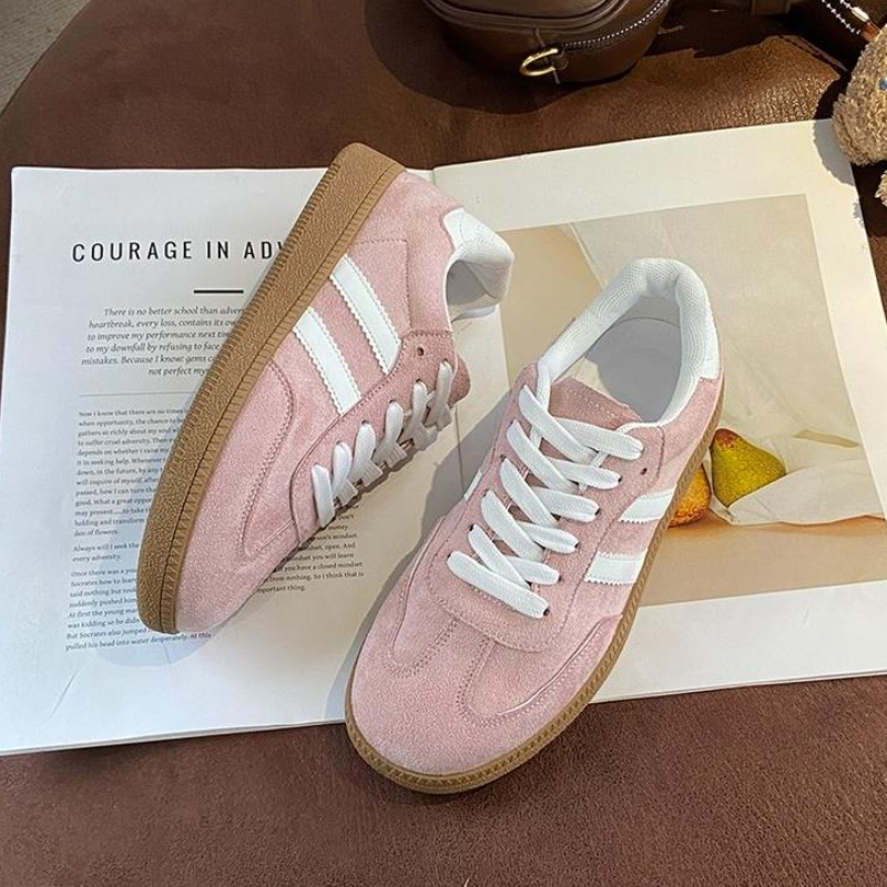 Women Tennis Sneakers Flats La - Vans Shoes Old Skool ulasan dan harga