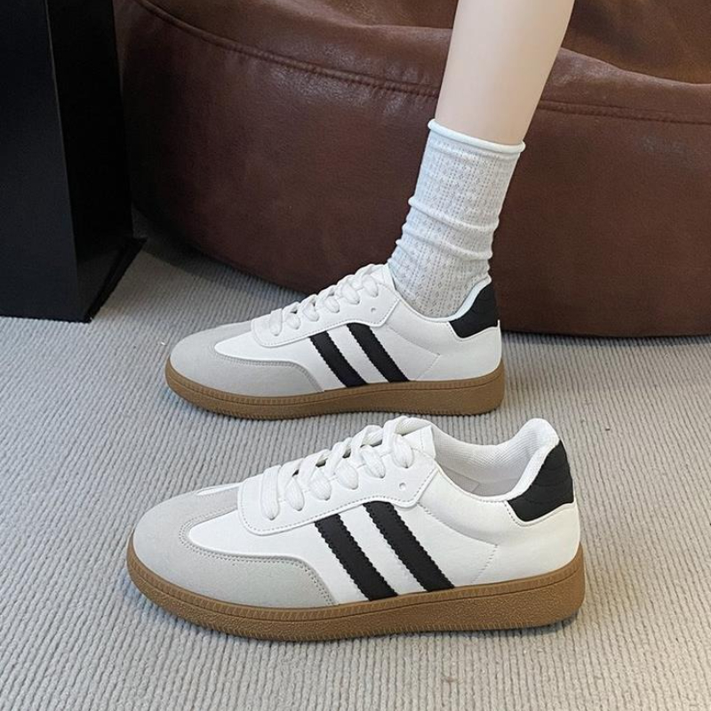 Women Tennis Sneakers Flats La - Vans Shoes Old Skool ulasan dan harga